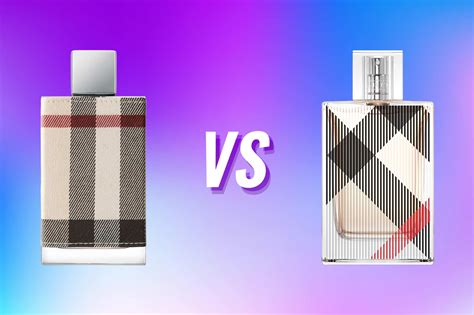 burberry brit for woman vs london|difference between burberry brit and london.